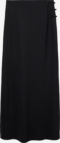 MANGOSuknja 'LAGUNA' - crna boja: prednji dio