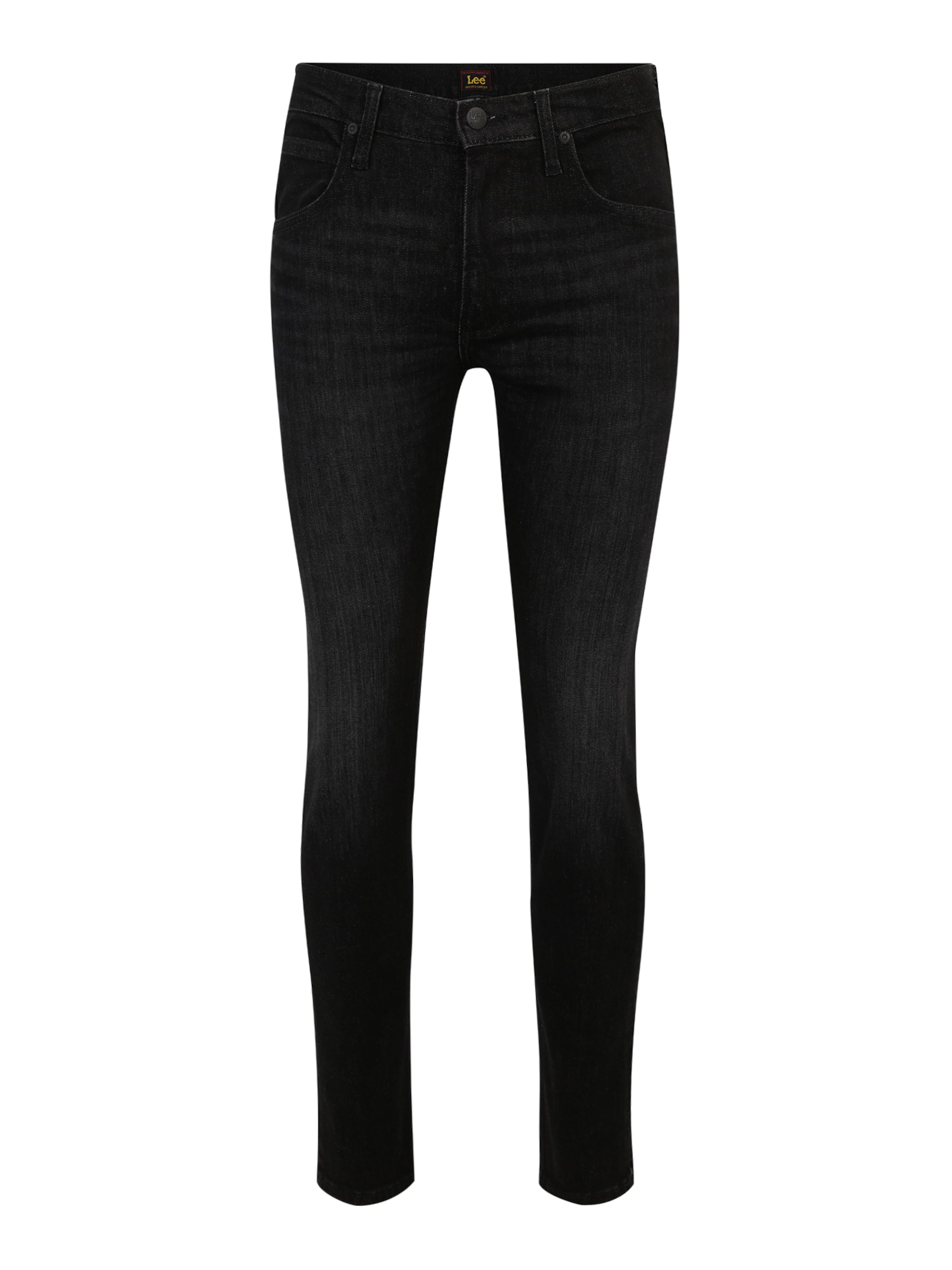 Lee Skinny Jeans 'LUKE' in Black: front
