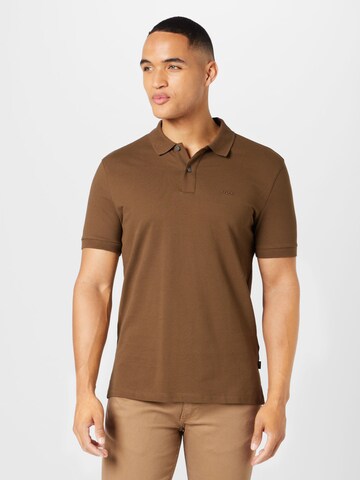 BOSS Poloshirt 'Pallas' in Grün: Vorderseite