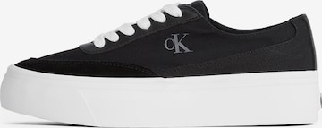 Calvin Klein Jeans Низкие кроссовки в Черный: спереди