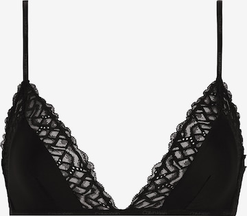 Triangle Soutien-gorge 'Attraction' Calvin Klein en noir : devant
