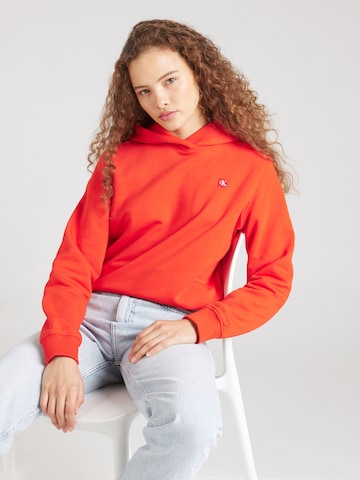 Calvin Klein Jeans Sweatshirt in Rot