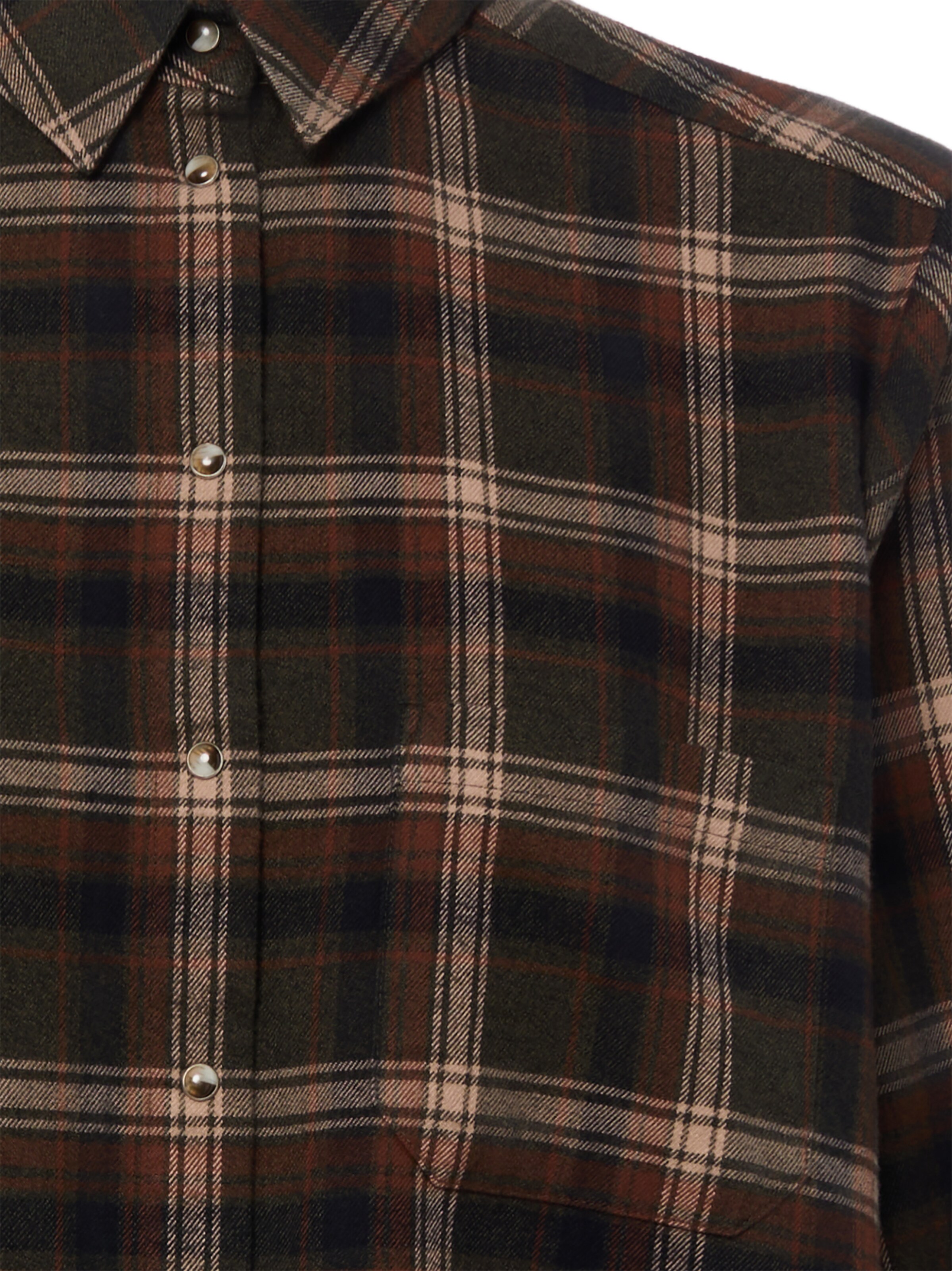 Marie Lund Bluse in Braun