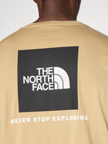 THE NORTH FACE Μπλουζάκι 'EVOLUTION BOX NSE' σε μπεζ