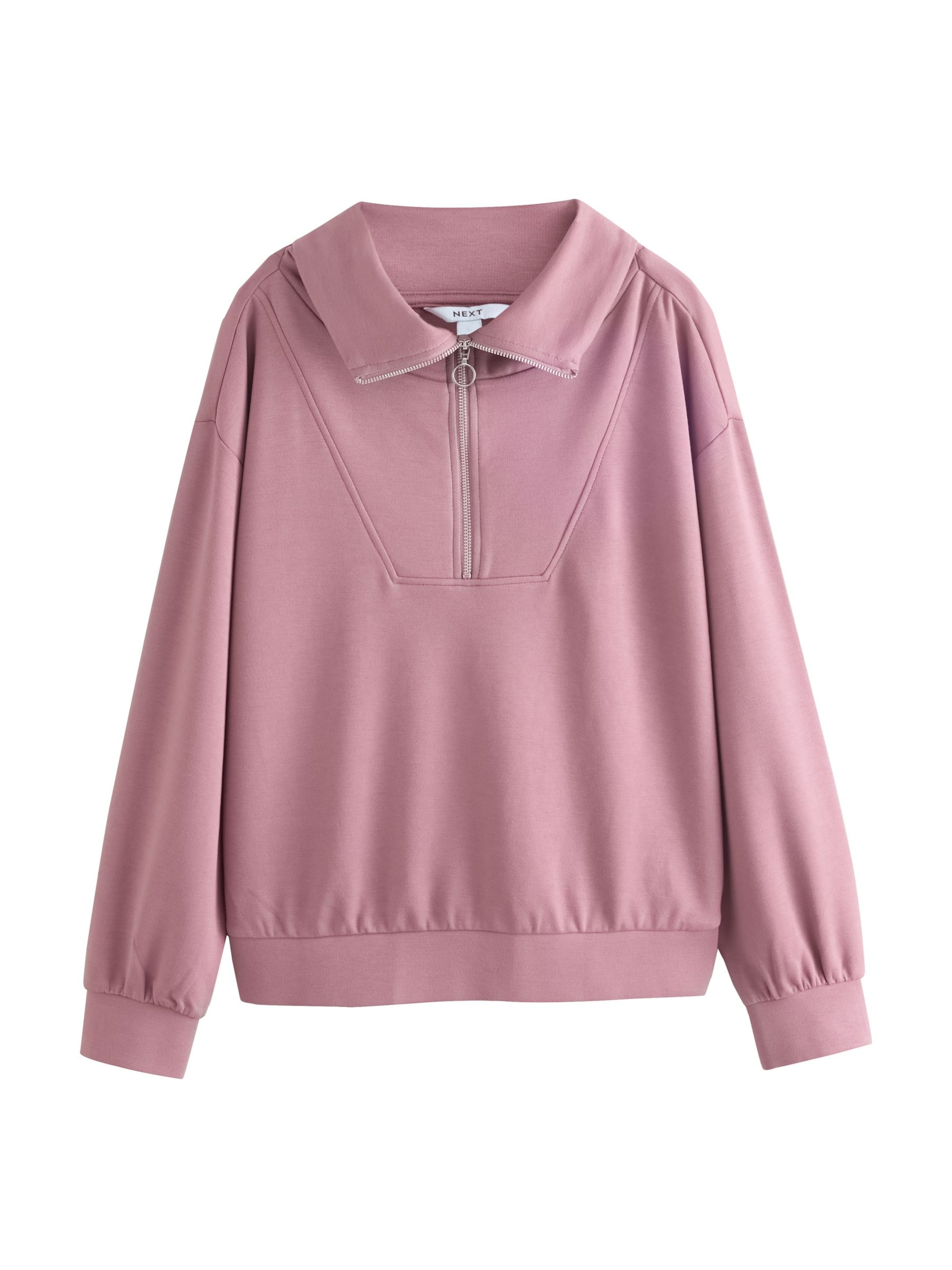 Next Sweatshirt in Pink: front