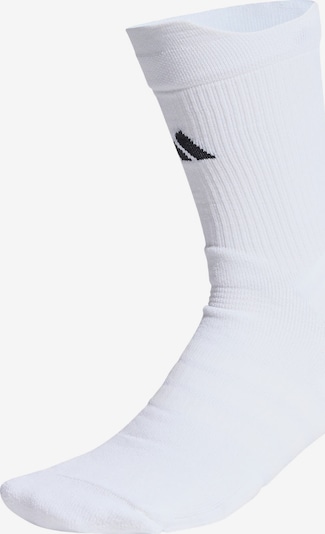 ADIDAS PERFORMANCE Sportsocken 'TENNIS CREW CUSHIONED 1 PAIR PACK' in 37-39 in schwarz / weiß, Produktansicht