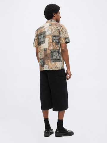 Lindbergh Regular Fit Skjorte i beige