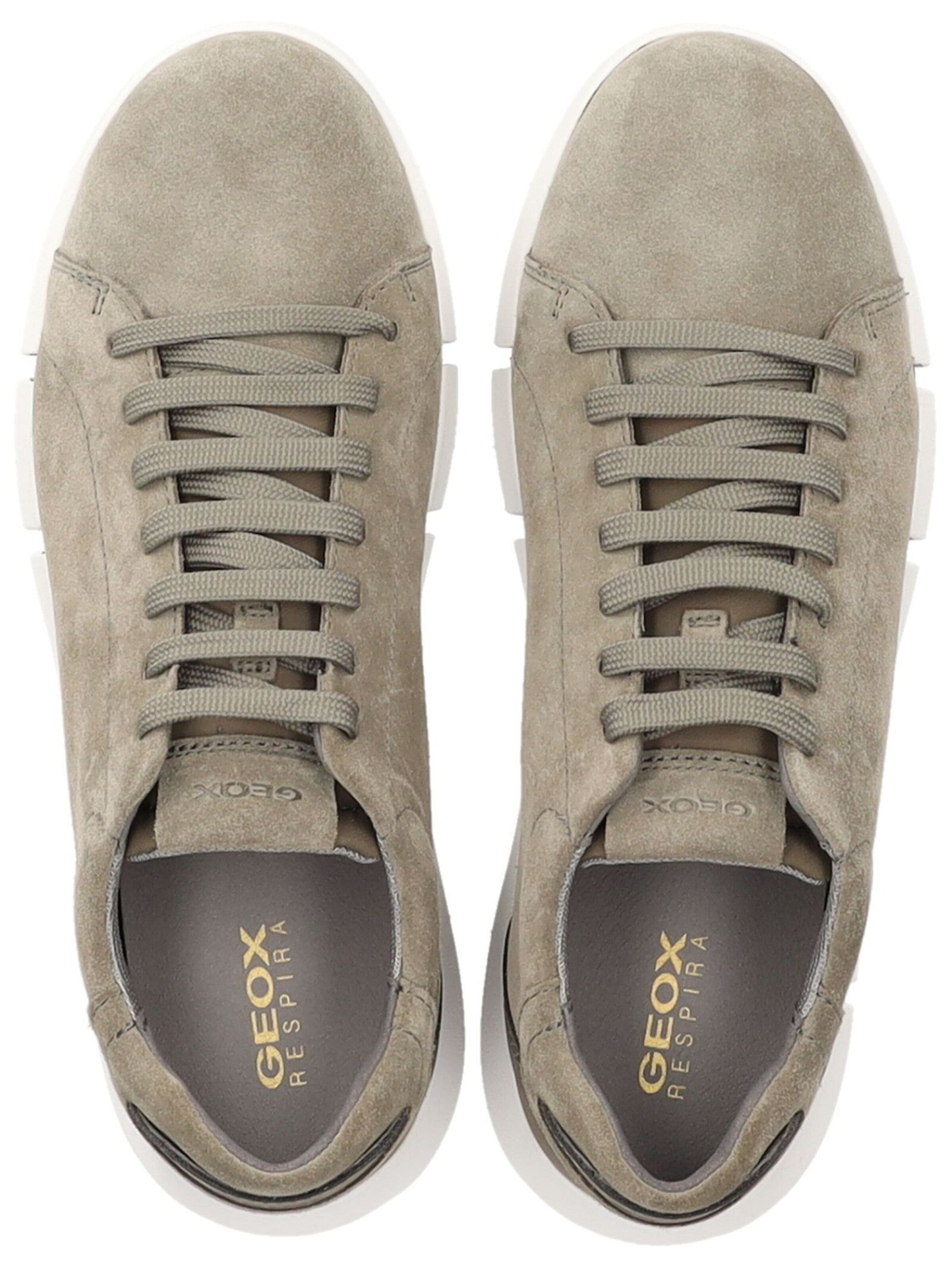 GEOX Platform trainers in Green