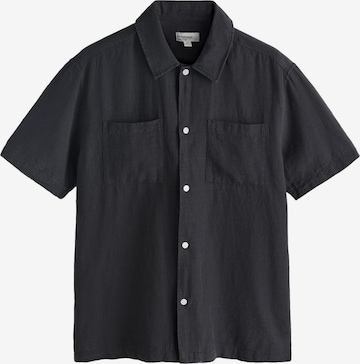 juoda Next Patogus modelis Marškiniai: priekis