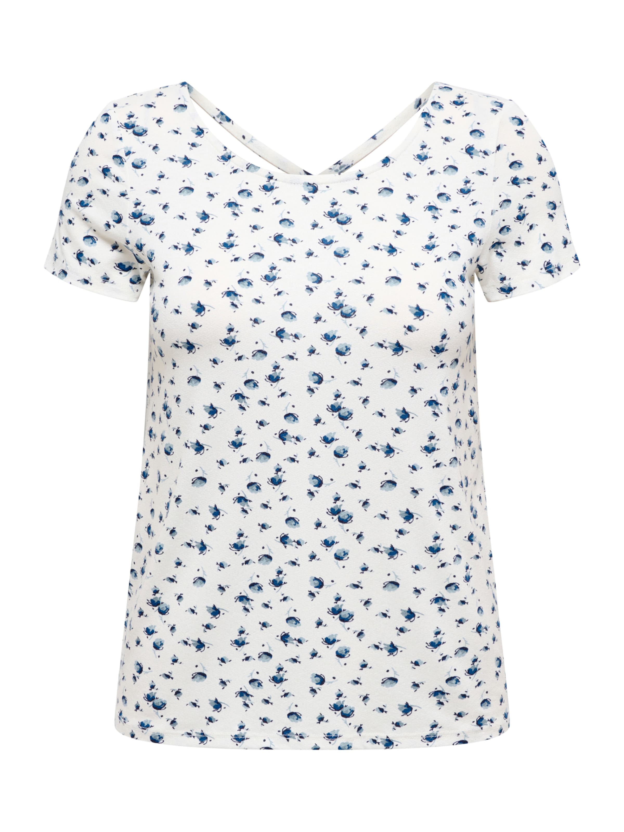 ONLY Majica 'ONLBERA' | modra / svetlo modra / off-bela barva, Prikaz izdelka