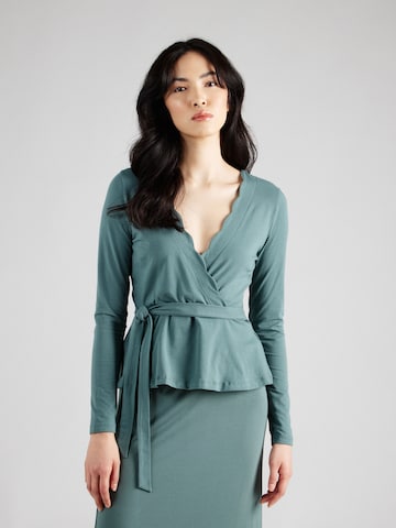 ABOUT YOU Shirt 'Aurelie ' in Green: front