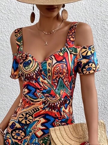 JANE's Jurk in Gemengde kleuren