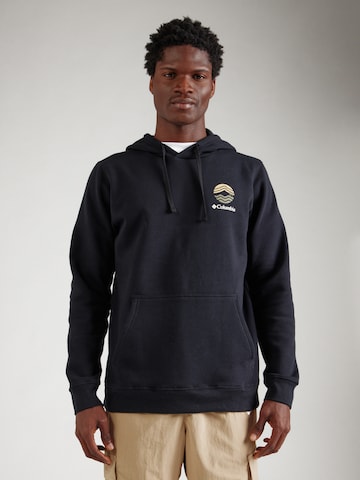 COLUMBIA Sportsweatshirt 'Trek' in Zwart