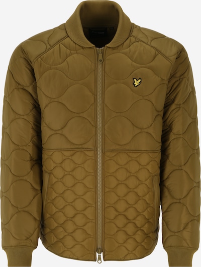 Lyle & Scott Big&Tall Prehodna jakna | rumena / oliva / črna barva, Prikaz izdelka