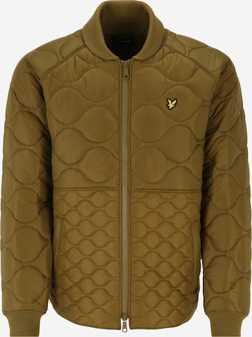 Lyle & Scott Big&Tall Tussenjas in Groen: voorkant