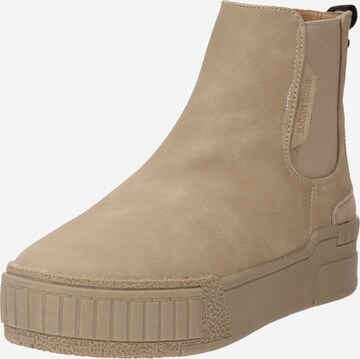 BJÖRN BORG Chelsea Boots 'T1700' in Beige: front