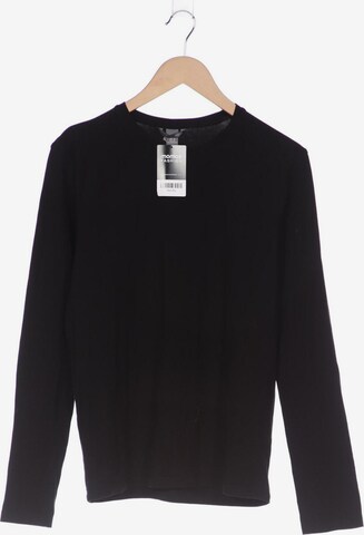 H&M Langarmshirt M in Schwarz: predná strana