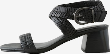 Sandales 'Forever Comfort' Next en noir : devant