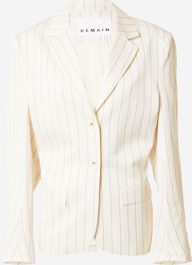 REMAIN Blazer i sort / offwhite, Produktvisning