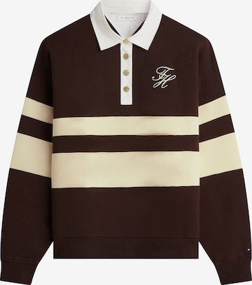 TOMMY HILFIGER Sweatshirt in Bruin: voorkant