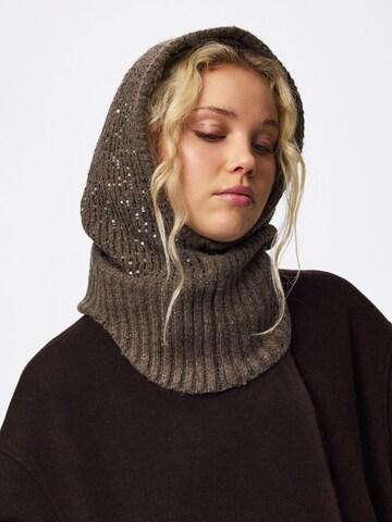 Berretto di PIECES in marrone