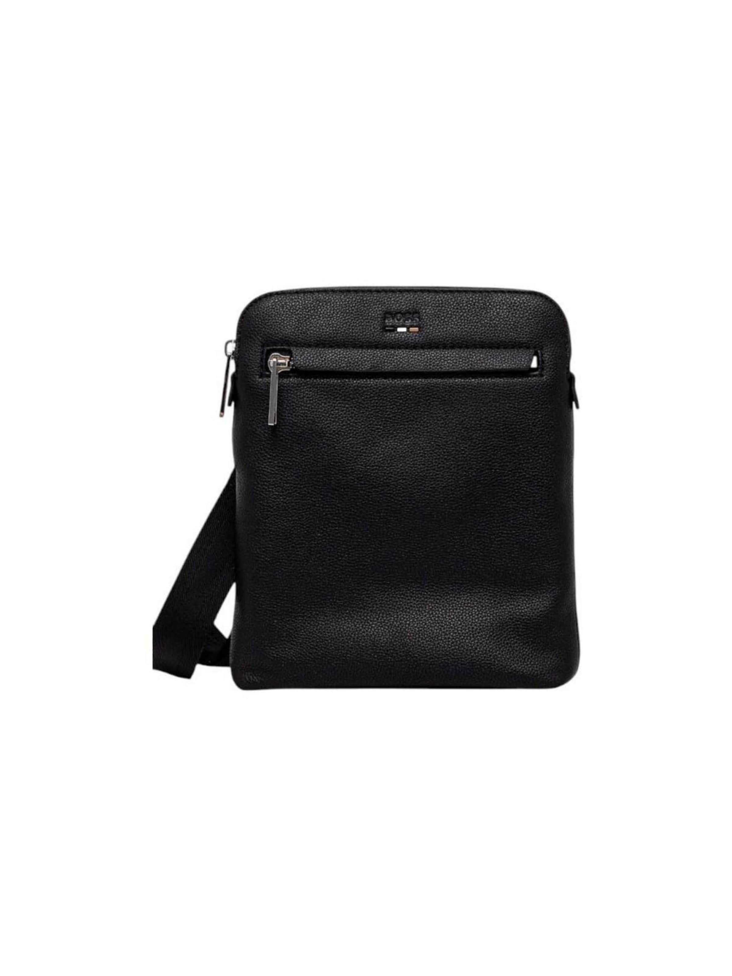 BOSS - Bolso de hombro 'Ray_S zip env N. 10263216 01 50536477' en negro: frente