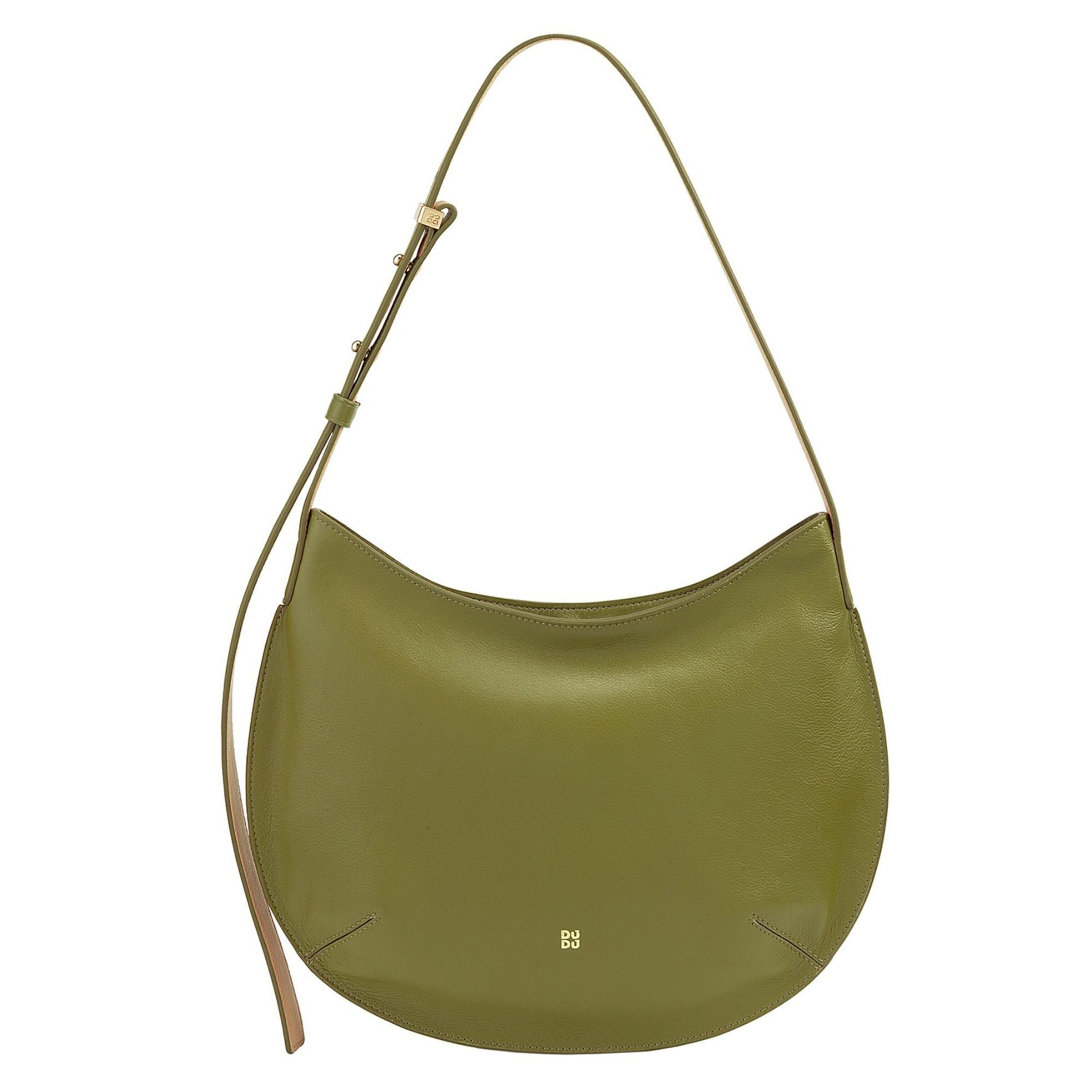 Borsa a spalla 'Hispani' di DuDu in verde: frontale