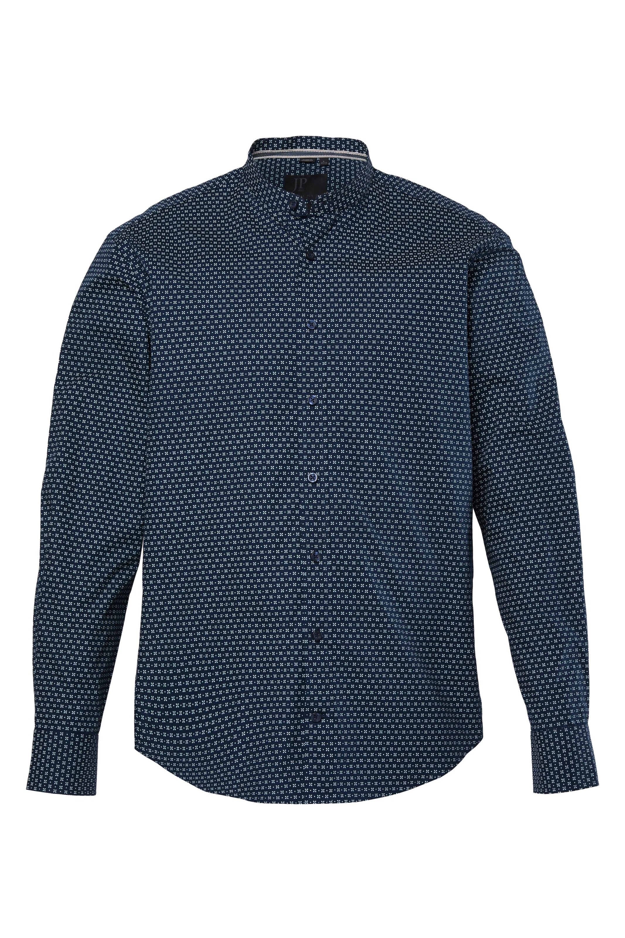 JP1880 Regular Fit Hemd in Blau: Vorderseite