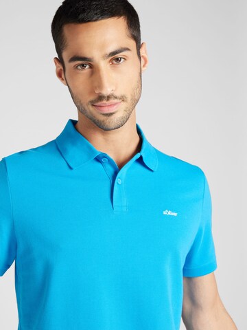 s.Oliver Poloshirt in Blau