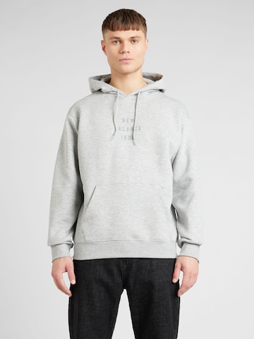 new balance Sweatshirt in Grijs: voorkant