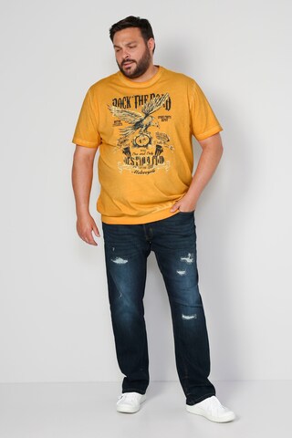 T-Shirt Boston Park en jaune