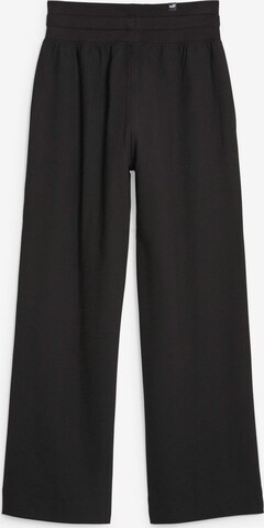 PUMA Wide Leg Sporthose 'Her' in Schwarz