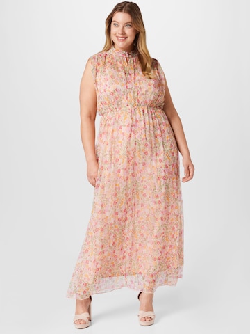 Guido Maria Kretschmer Curvy - Vestido 'Leesha' em mistura de cores: frente