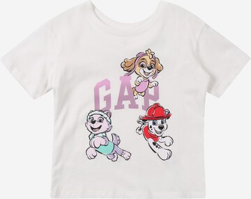 GAP T-shirt i vit: framsida