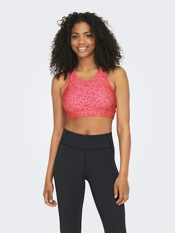 Soutien-gorge de sport 'Palana' ONLY PLAY en orange : devant