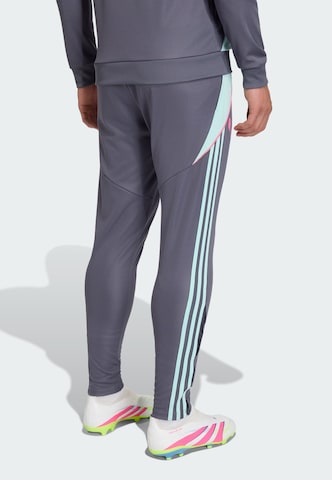 ADIDAS PERFORMANCE Slim fit Sports trousers 'Messi' in Grey