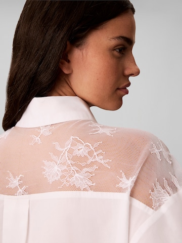 Calvin Klein Schlafshirt in Weiß