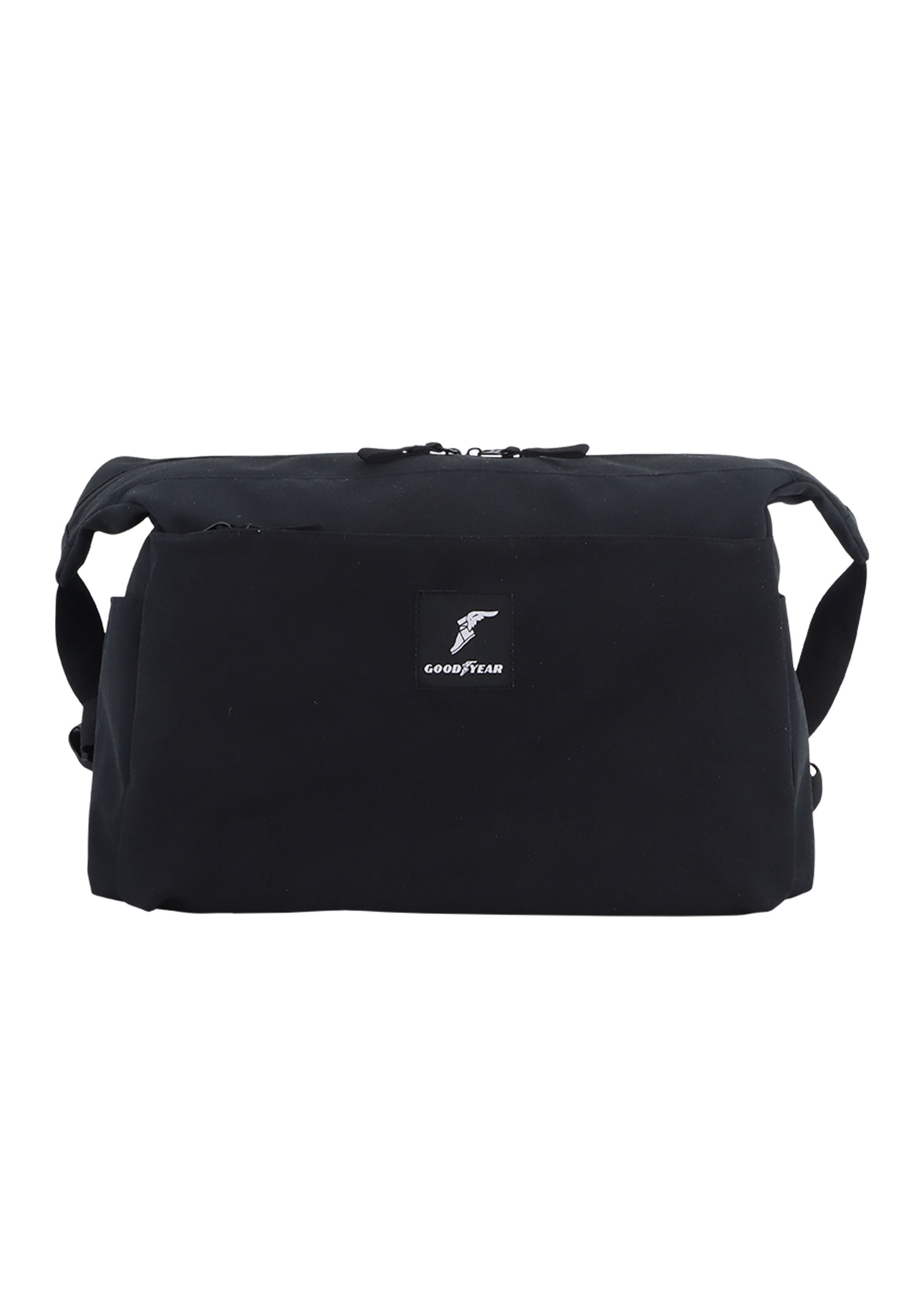 GOODYEAR Schultertasche 'City' in Schwarz: Vorderseite