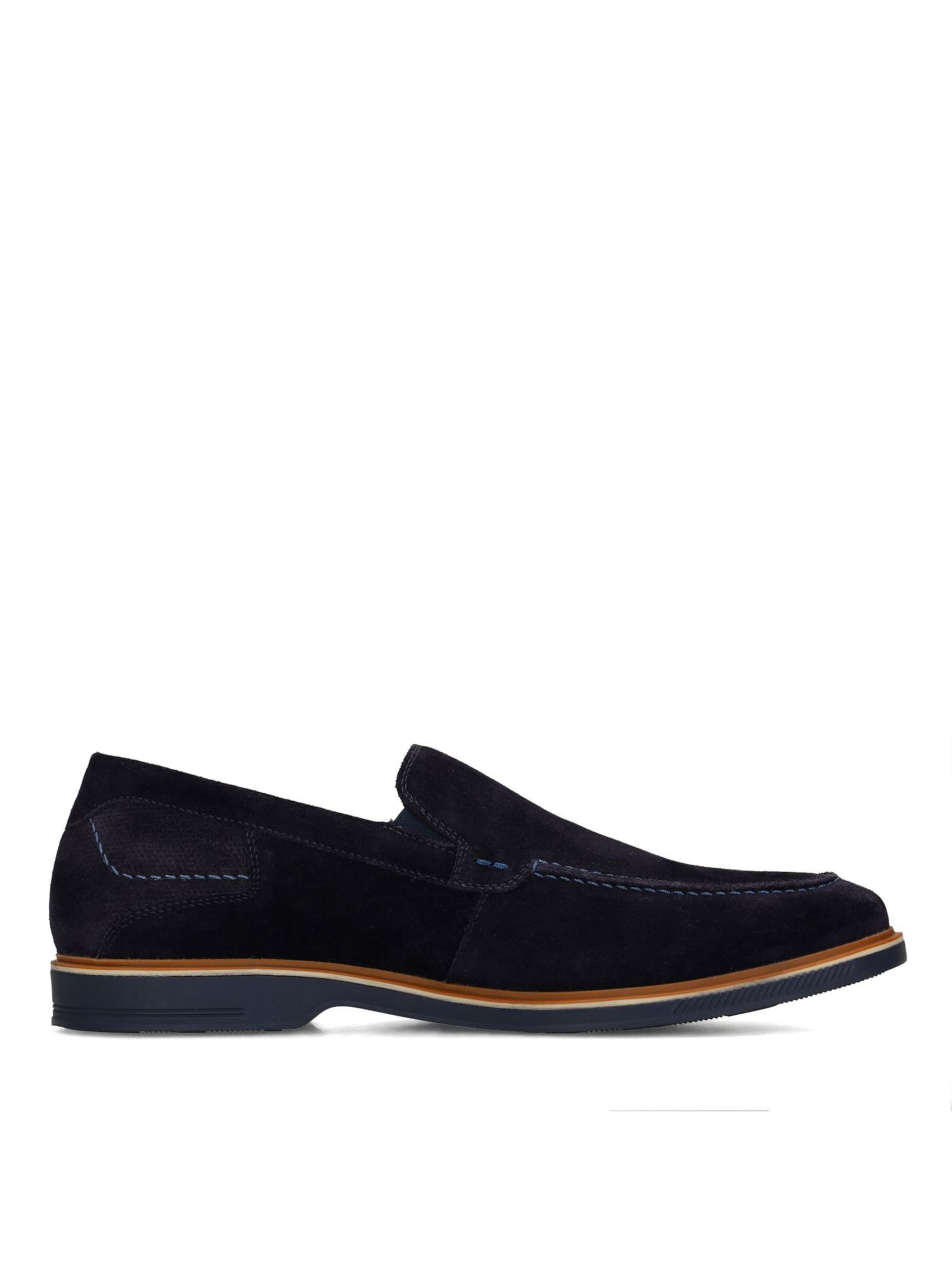Mocassin no stress en bleu