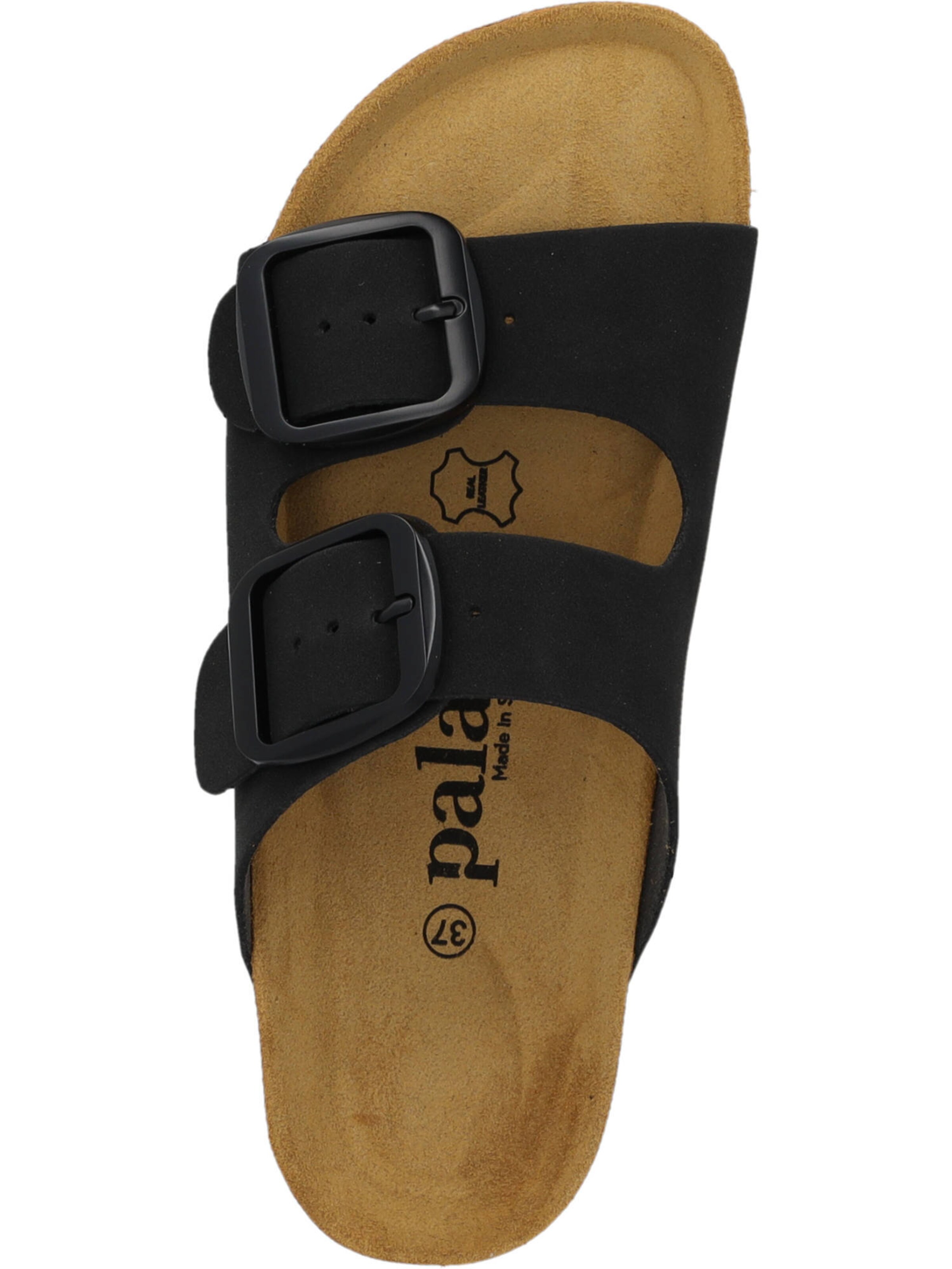 Palado Pantolette 'Korfu' in Schwarz