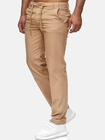 Reslad Regular Hose 'Stoffhose Baumwollhose' in Beige