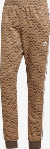 Pantalon 'SSTR Classic' ADIDAS ORIGINALS en marron : devant