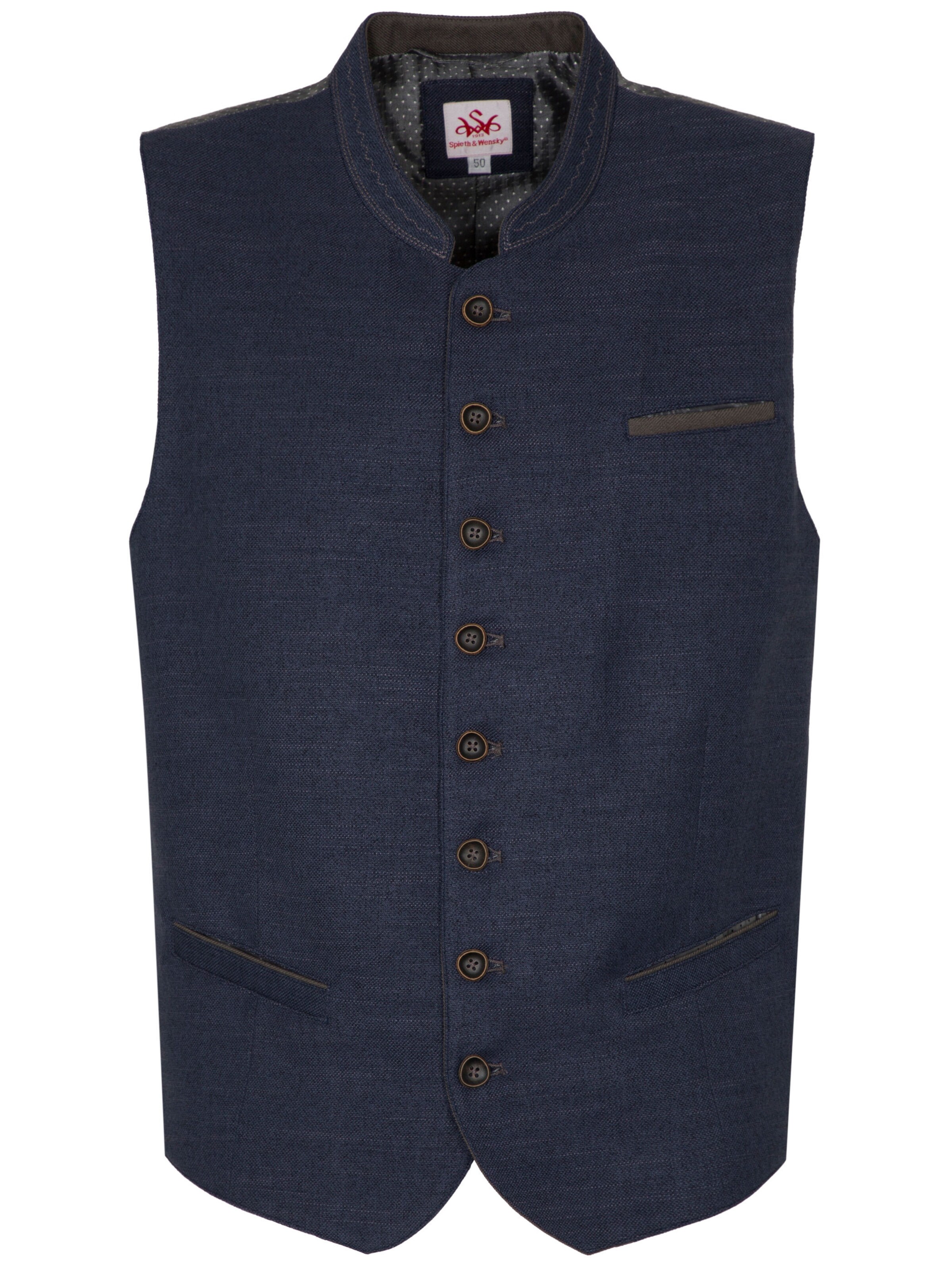 Gilet 'Feder' SPIETH & WENSKY en bleu : devant