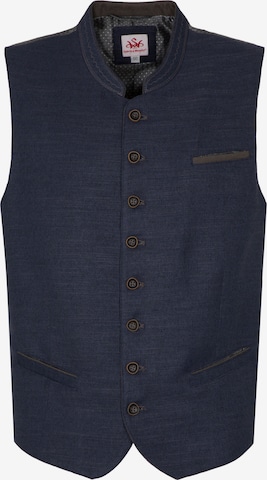 Gilet 'Feder' SPIETH & WENSKY en bleu : devant