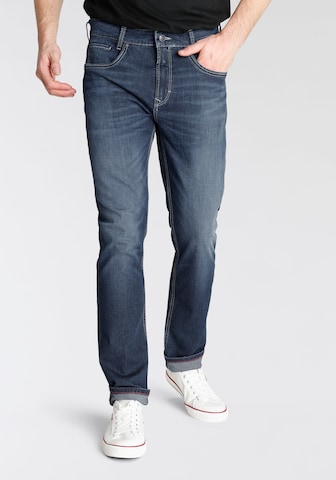 MAC Regular Jeans in Blue: front