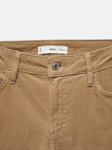 Regular Pantalon 'Fionap' MANGO en marron