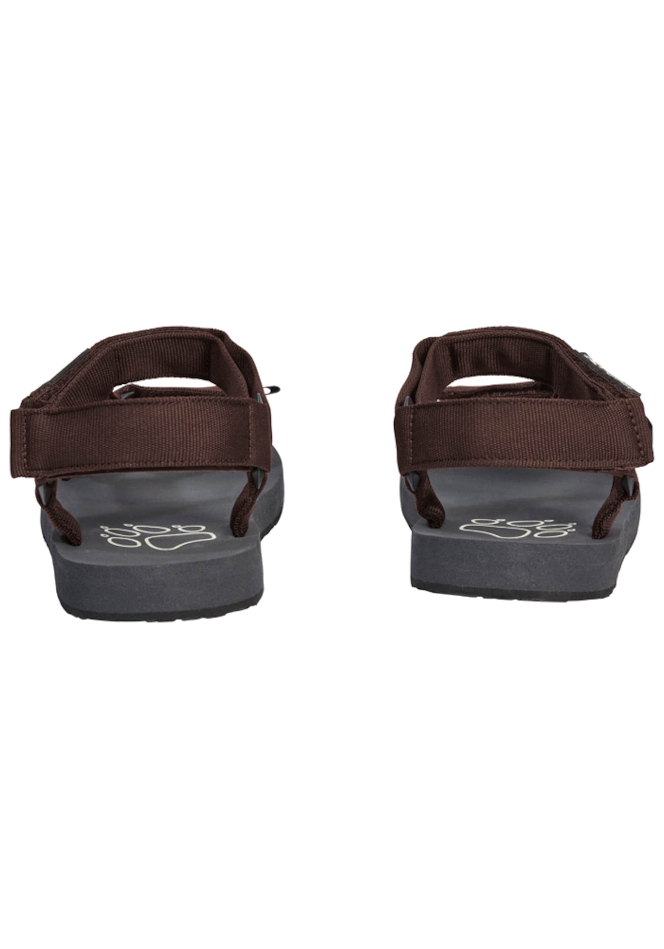 JACK WOLFSKIN T-Bar Sandals in Brown