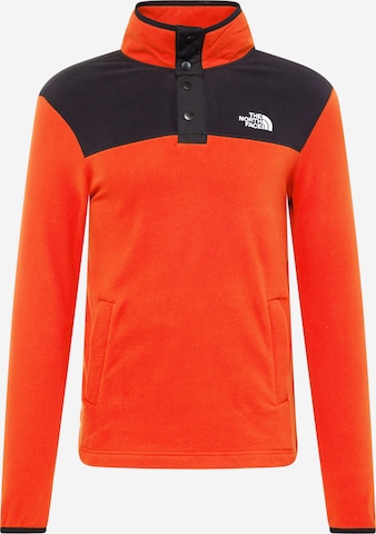 THE NORTH FACE Athletic Sweatshirt 'HOMESAFE' in Orange: front