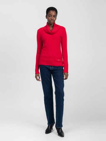 Pull-over Influencer en rouge