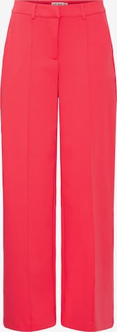 Pantalon à plis 'Kate' ICHI en rose : devant